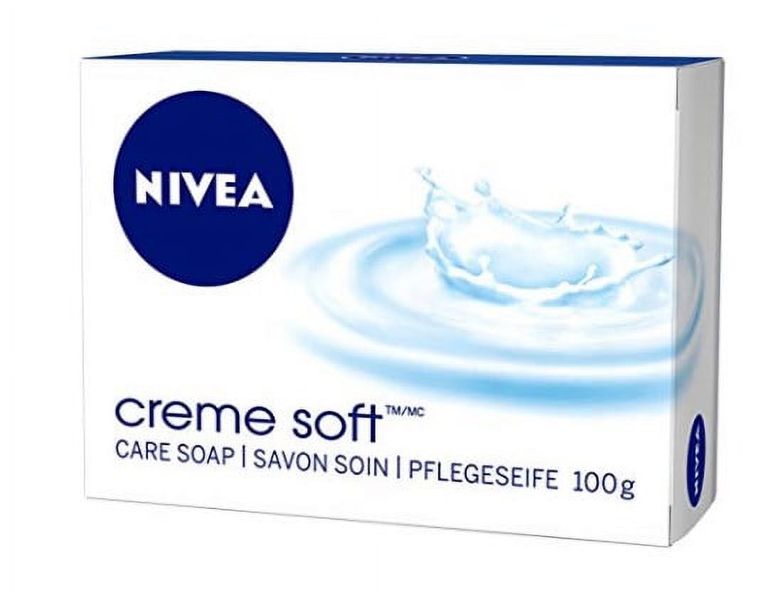 Nivea Creme Soft Soap 100g soap bar 2 Count
