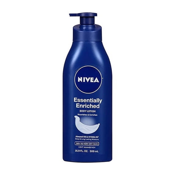Nivea Essentially Enriched Body Lotion, Dry To Very Dry Skin 16.9 Oz