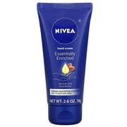 Nivea, Essentially Enriched Hand Cream, Almond Oil Shea Butter, 2.6 oz 74 g