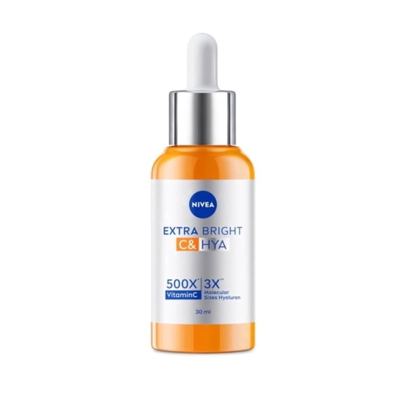 NIVEA Extra Bright C HYA Vitamin Anti-Spot Serum with Hyaluronic Acid, 30ml
