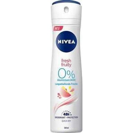 Nivea FRESH FRUITY 0% Aluminum deodorant spray150ml
