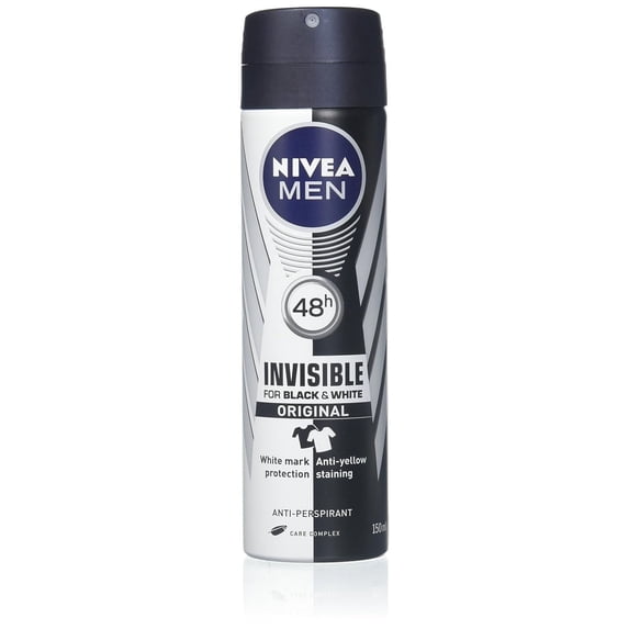 Nivea For Men Invisible Power Anti-Perspirant Spray 150ML 6 Pack