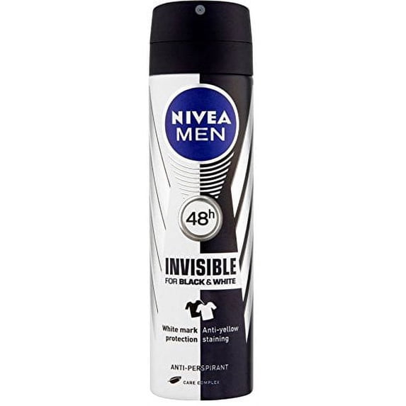 Nivea For Men Invisible Power Anti-Perspirant Spray 150ML (6 Pack)