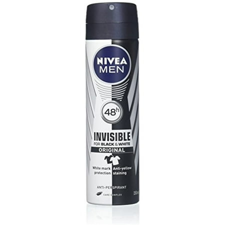Nivea For Men Invisible Power Anti-Perspirant Spray 150Ml (6 Pack)