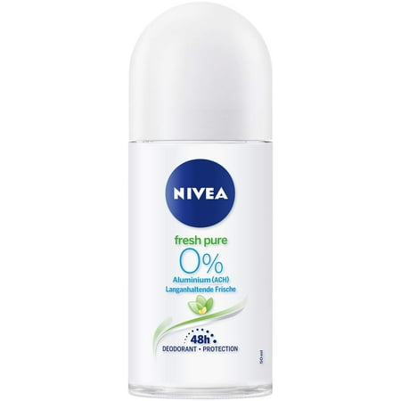 Nivea Fresh Pure Roll-On Deodorant 0% Aluminum 50ml