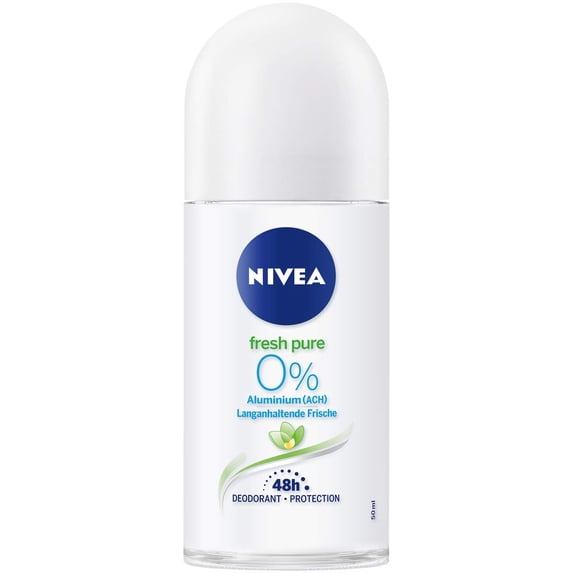 Nivea Fresh Pure Roll-On Deodorant 0% Aluminum 50ml