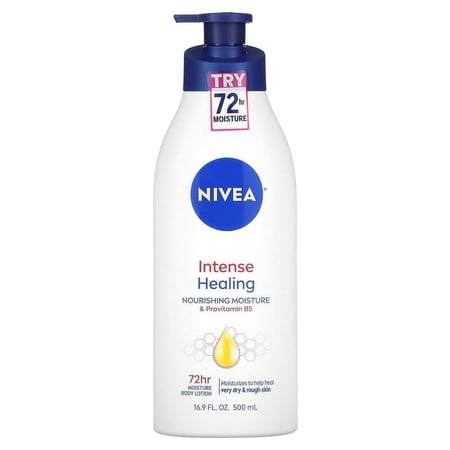 Nivea, Intense Healing Moisture Body Lotion, Very Dry & Rough Skin, 16.9 fl oz Pack of 3