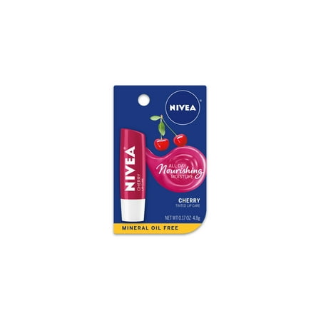 Nivea Lip Care A Kiss of Flavor Lip Care Stick Cherry (Pack of 5)