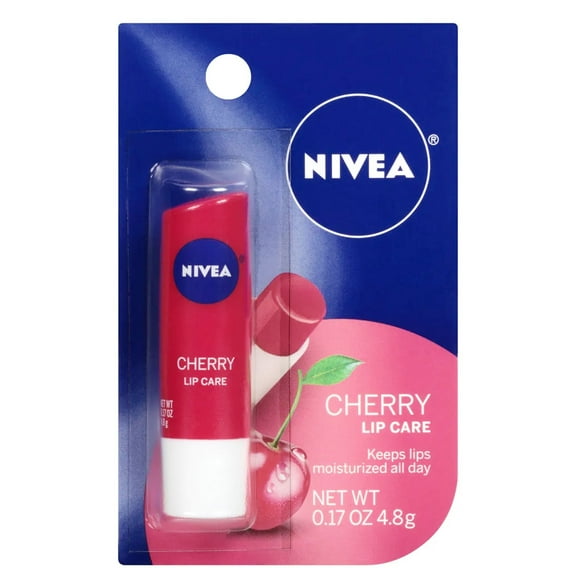 Nivea Lip Care Cherry 01308 0.17oz,Pack of 12