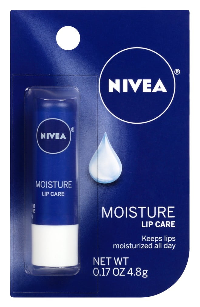 Nivea Lip Care Moisture 0.17 Ounce (Pack of 6)