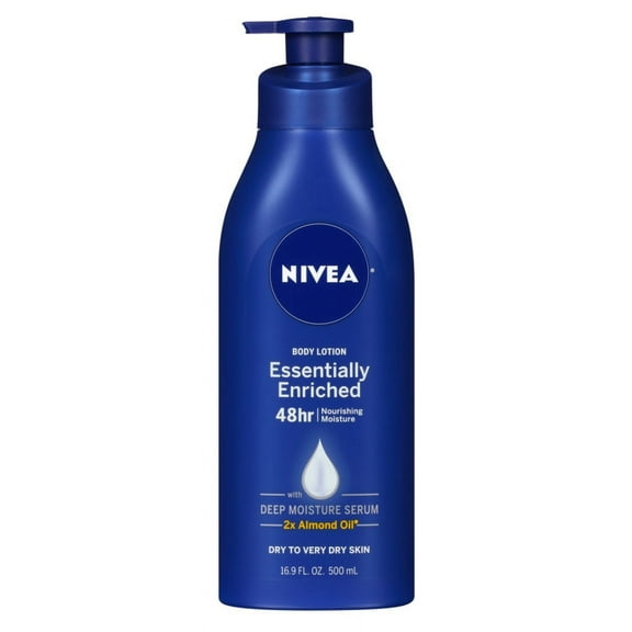 Nivea Lotion Essentially Enriched 16.9oz Pump (Very Dry) (Pack of 3)
