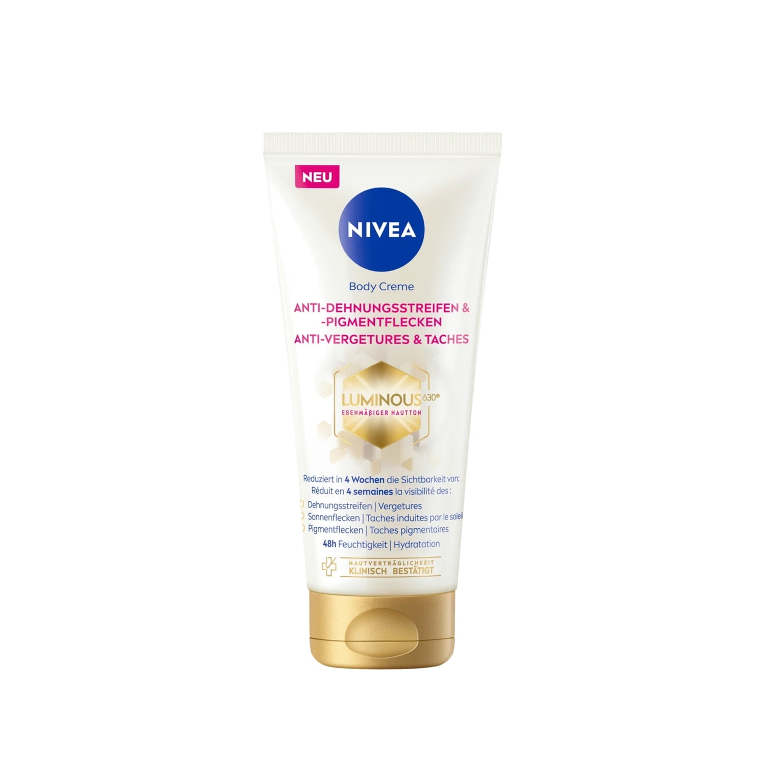 Nivea Luminous 630 Anti Stretch Marks & Dark Spots Body Cream 200ml / 6.8 fl oz