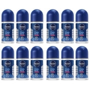 Nivea Men Cool Kick Anti-perspirant Deodorant ROLL-ON, 50 ML 1.7 OZ 12 Pack