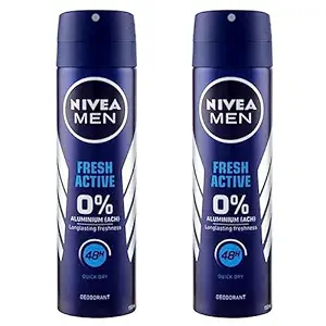 Nivea Men Fresh Active 48-hour Protection Anti Perspirant Spray 2