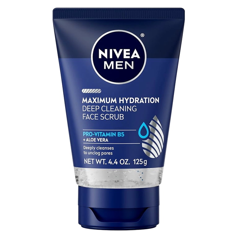 Nivea Men's Facial Wash, Maximum Hydration Deep Cleaning