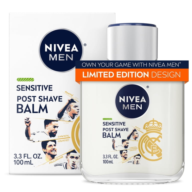 NIVEA, Men Post Shave Balm, Sensitive 3.3 Fl Oz, Soothing