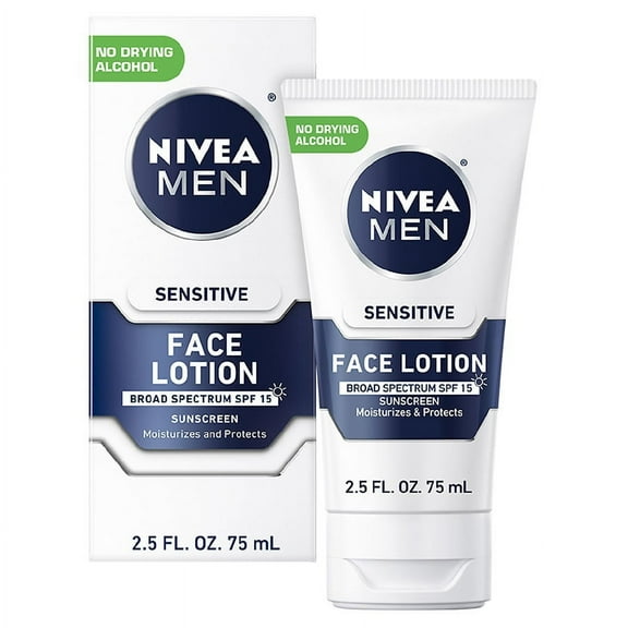 Nivea Men Sensitive Face Lotion with SPF 15