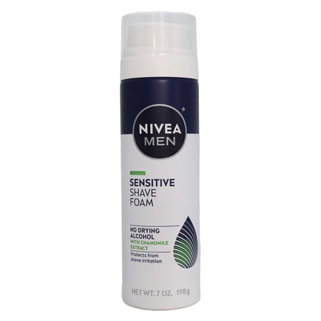 Nivea Men Sensitive Shaving Foam, 7 Oz., Pack of 1