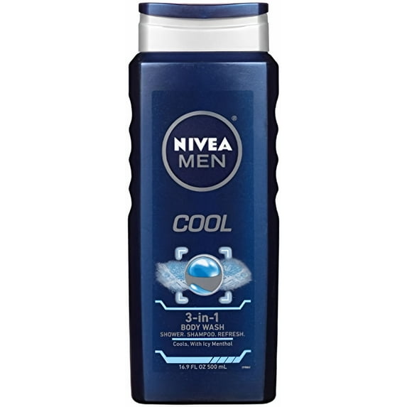 Nivea Mens Cool Body Wash (Pack of 4)