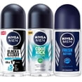 thumbnail image 1 of Nivea New Men Deodorant Roll On Pack Of 3 (New Men Mix Roll-On 1), 1 of 1