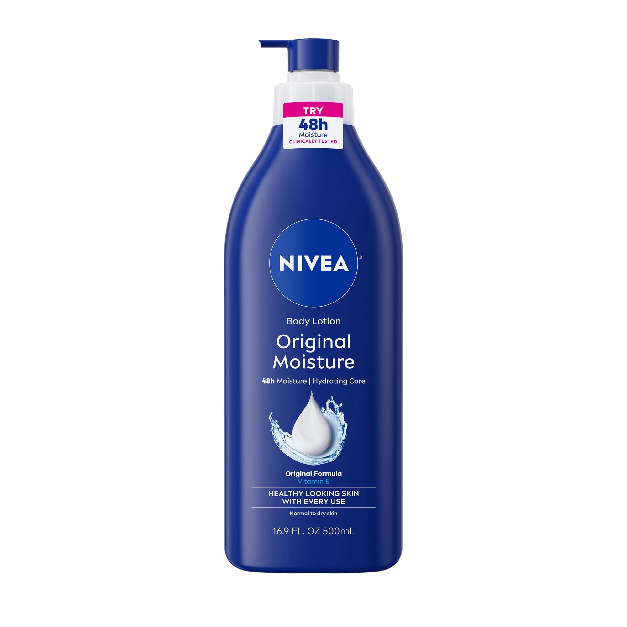 Nivea Original Moisture Body Lotion for Normal To Dry Skin - 16.9 oz - 2 Pack