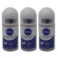 thumbnail image 1 of Nivea Protect & Care Roll-On Deodorant, Classic Nivea Cream Scent, Gentle Underarm Care with Soft Skin Feel, 50ml - Pack of 3, 1 of 2