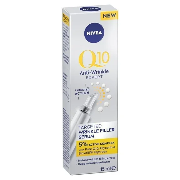 Nivea Q10 Anti-Wrinkle Expert Targeted Wrinkle Filler Serum 15mL
