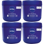Nivea Rich Nourishing Body Cream Dry Skin Almond Oil 400 ml Pack of 4