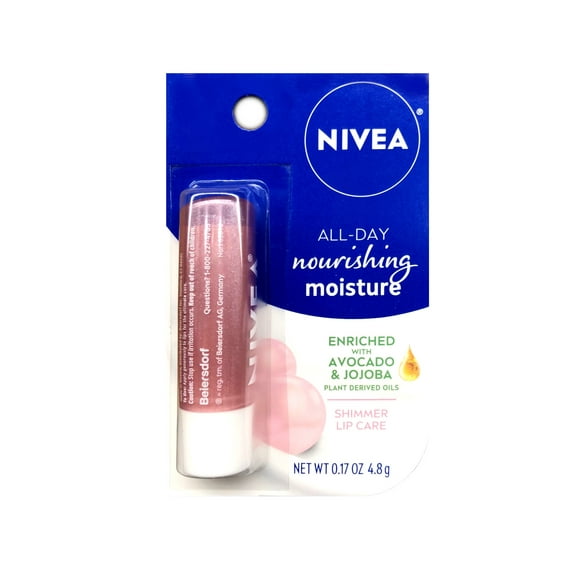 Nivea Shimmer Lip Balm, 0.17 oz