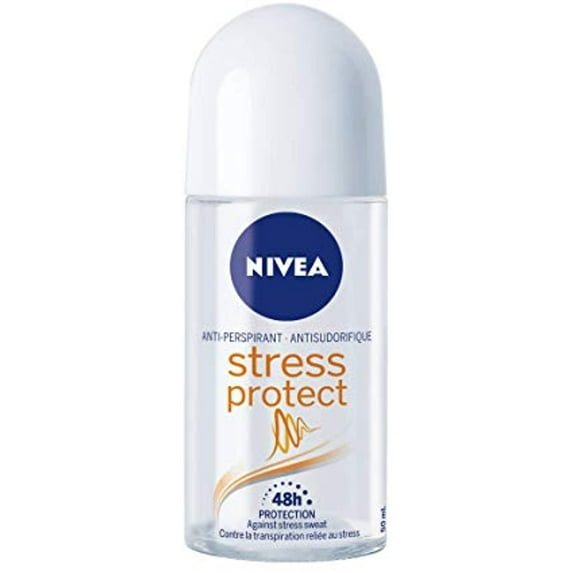 Nivea Stress Protect Zinc Complex Deodorant Roll-On - 50Ml/1.69 Ounces
