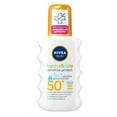 thumbnail image 1 of Nivea Sun Kids Sensitive Protect SPF 50+ Sun Lotion Spray 200ml / 6.8 fl.oz, 1 of 4