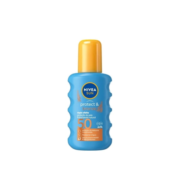Nivea Sun Protect & Bronze Tan Activating Sun Cream Spray SPF50 200ml / 6.8 fl.oz