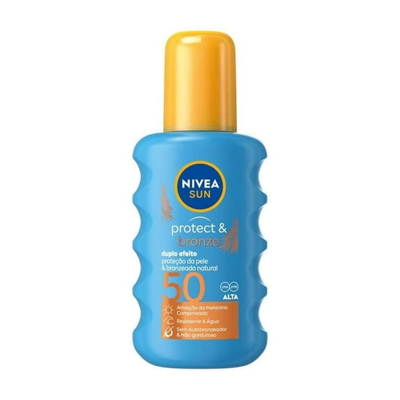 Nivea Sun Protect & Bronze Tan Activating Sun Cream Spray SPF50 200ml / 6.8 fl.oz