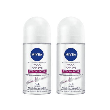 Nivea Whitening Antiperspirant Roll On Deodorant 50ml/Natural Tone , 48 Hour Protection