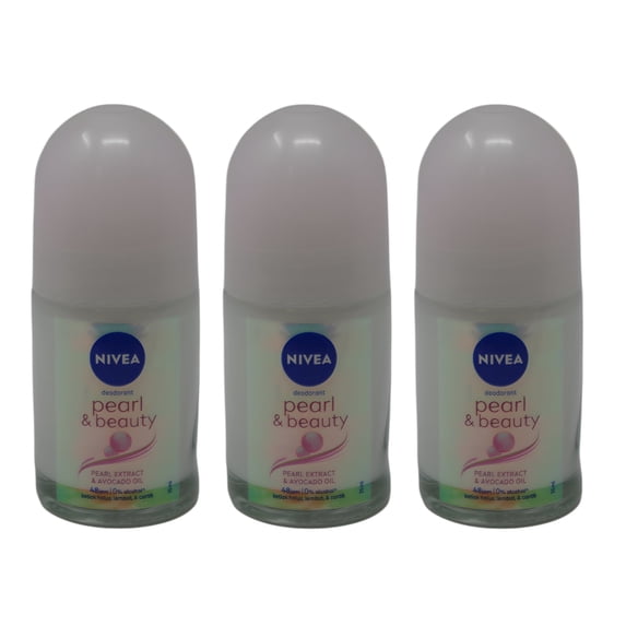 Nivea deodorant for women brightening Silk touch Roll-On 0 Alcohol 48h Protection 50 ML