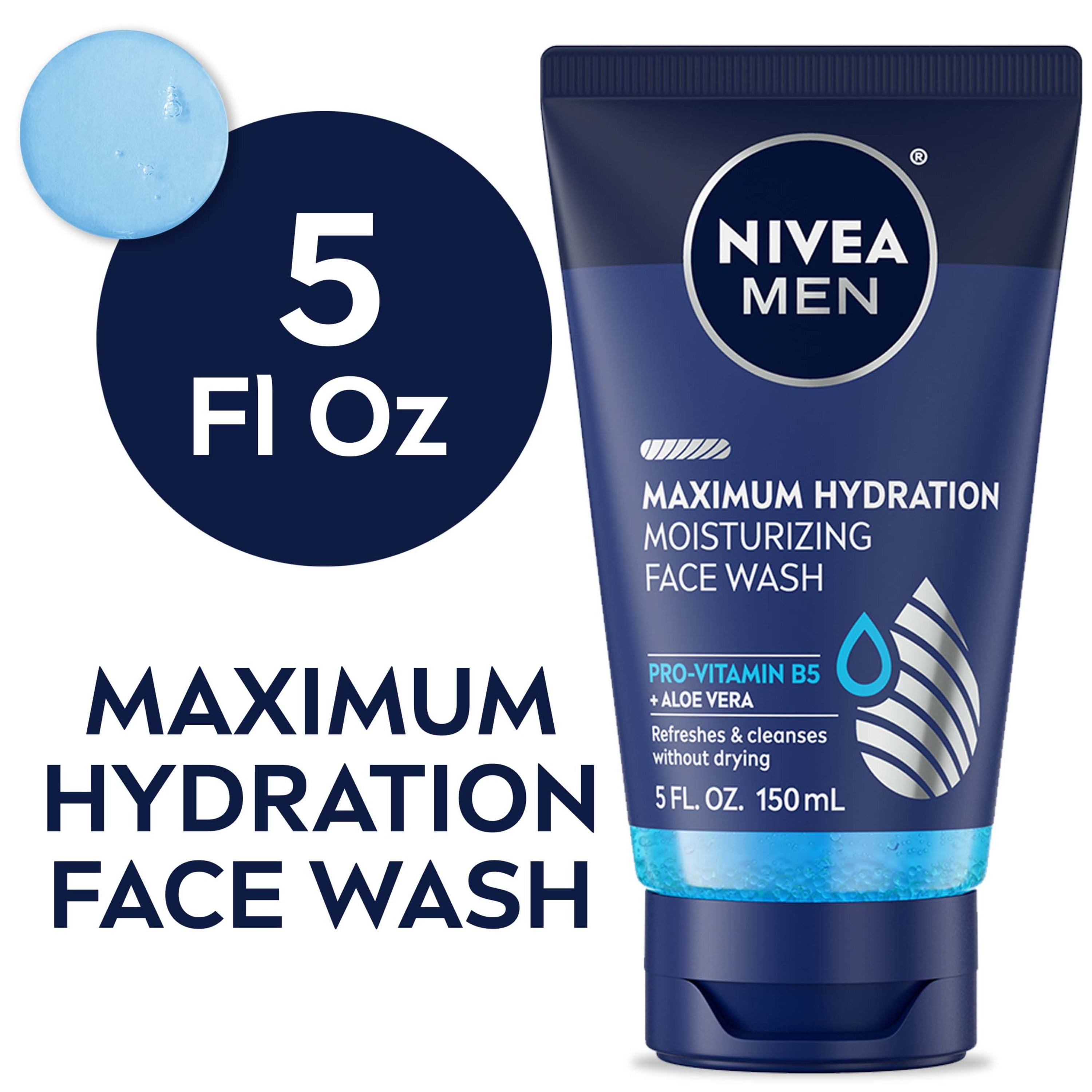 NIVEA Men Maximum Hydration Moisturizing Face Wash 5 fl. oz