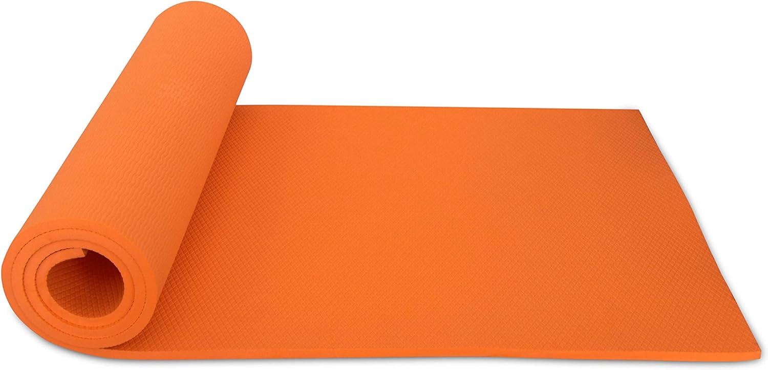 Nivia 1453OR 8 mm Anti-Skid Yoga Mat - Orange