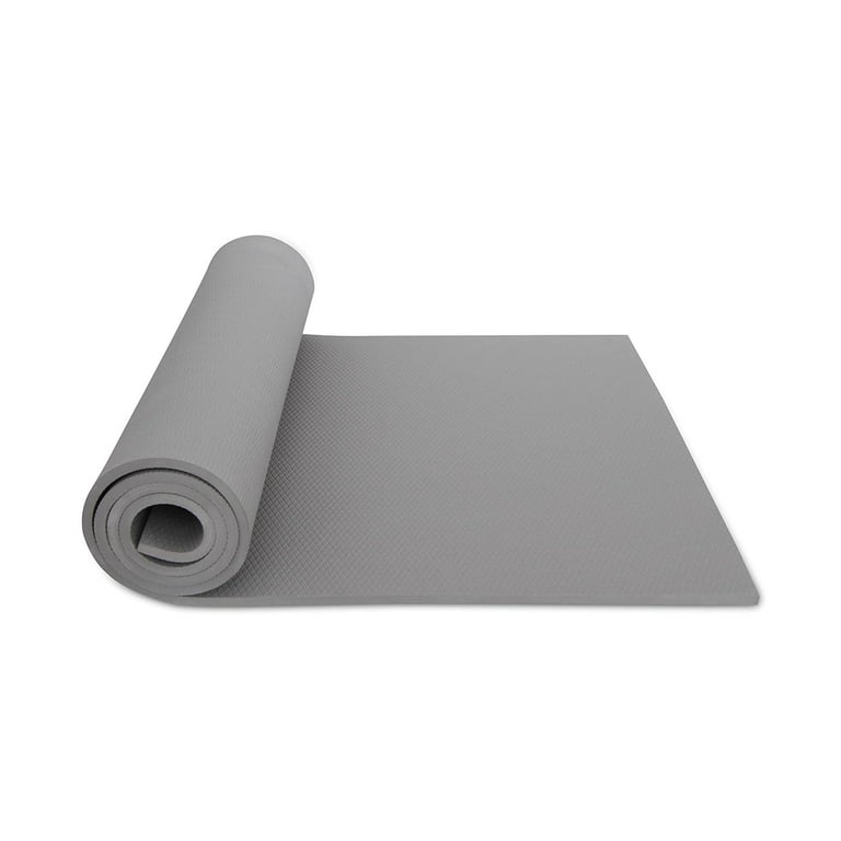 Nivia Ethylene Vinyl Acetate Anti-Skid Yoga MAT Color: Grey