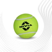 Nivia Heavy Tennis Ball Cricket Ball (Pack of 6), Yellow
