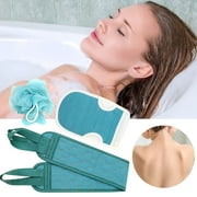 Niviya Bath & Bathing Accessories 3 Pieces Of Scrubbing Towel Set Thickened Adult Scrubbing Towel Long Strip Rub Mud Men And Women Do Not Ask People Back Scrubbing Bath Ball Back Scrub Towel