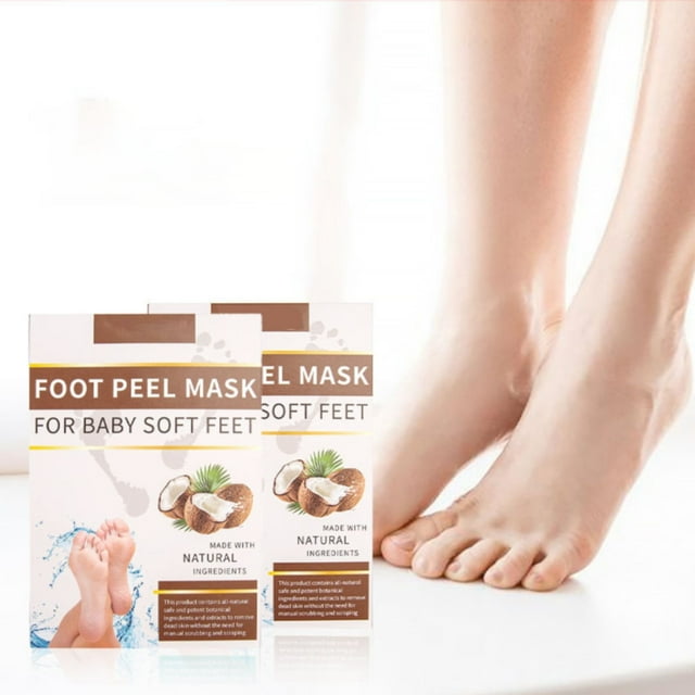 Niviya Clearance Foot Masks Intensely Moisturizing Socks Foot Peel Exfoliator Peel Off Dead Skin