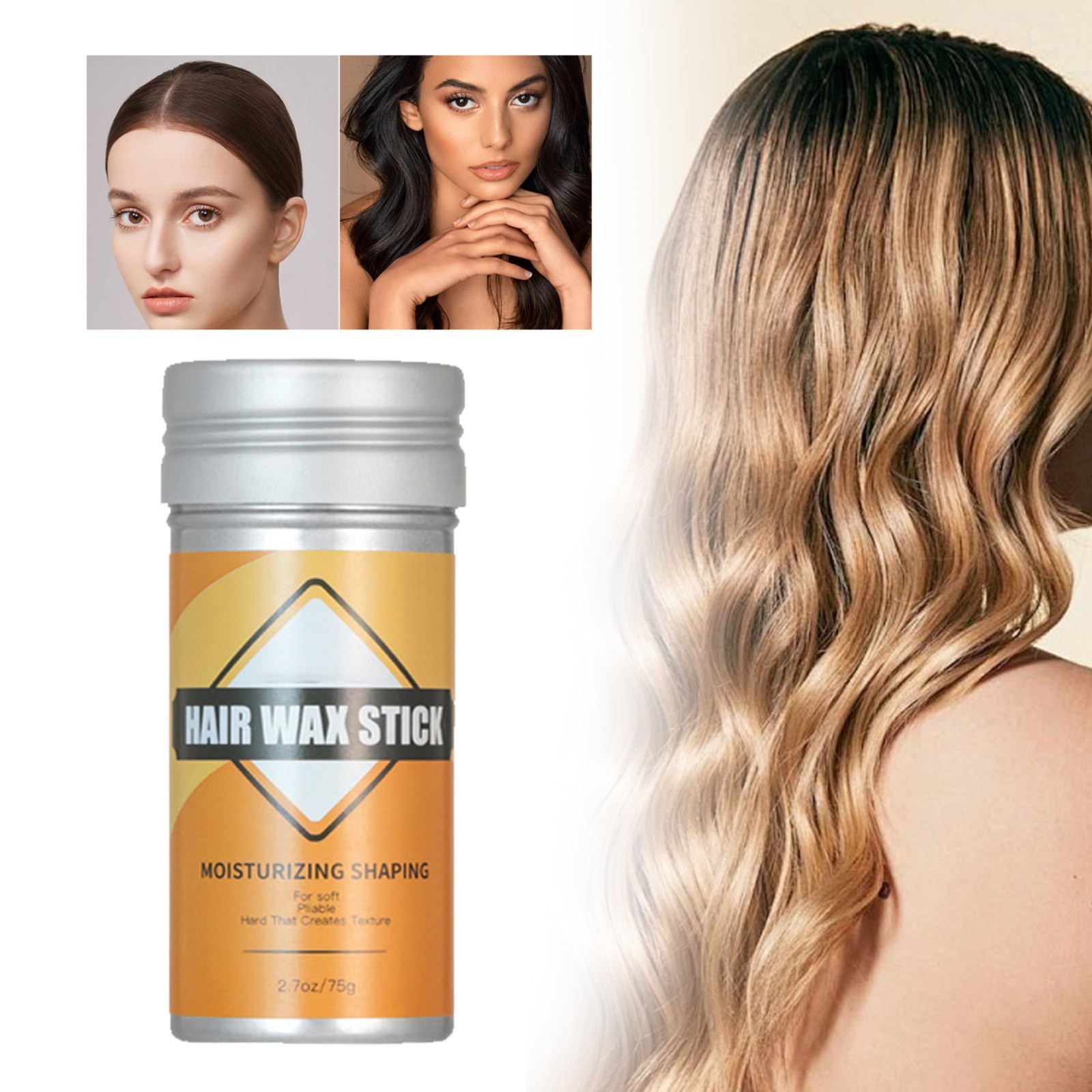 Niviya Clearance Hair Care Hair Wax Stick Wax Stick for Hair Slick