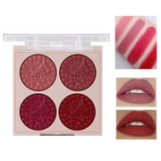 Niviya Lipstick Matte Matte Lipstick 4 Colors Beauty Make Up Lipsticks Moisturizer Lip Gloss Cosmetic Set