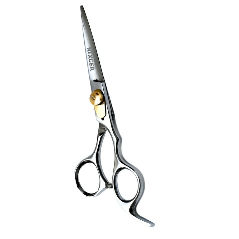 T&A Hair Cutting Scissors Professional - 6.5 Inch Stainless Steel Barber  Scissors with Adjustment Screw & Finger Rest - Hair Shears for Hair  Cutting