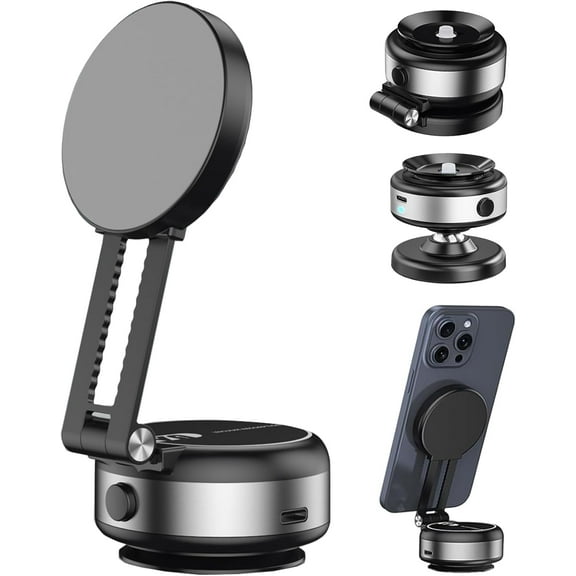 Nixie Phone Holder, Nixie Pro 360 2.0, Nixive Magnetic Phone Holder, Nixie Phone Holder Extendable for Car, Nixie Magnet Phone Holder, Go Pro 360 Keeps Your Phone (1 pcs)