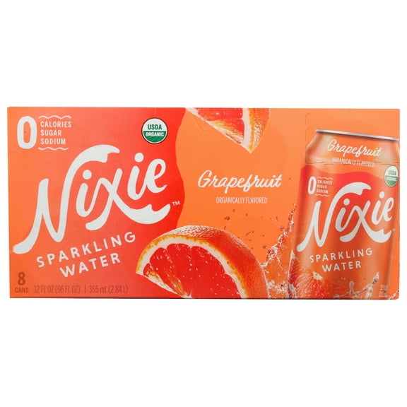 Nixie Sparkling Water Grapefruit, 12 Fl Oz