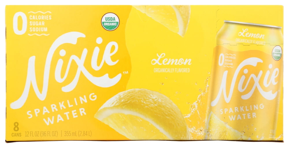 Nixie Sparkling Water Lemon, 12 Fl Oz