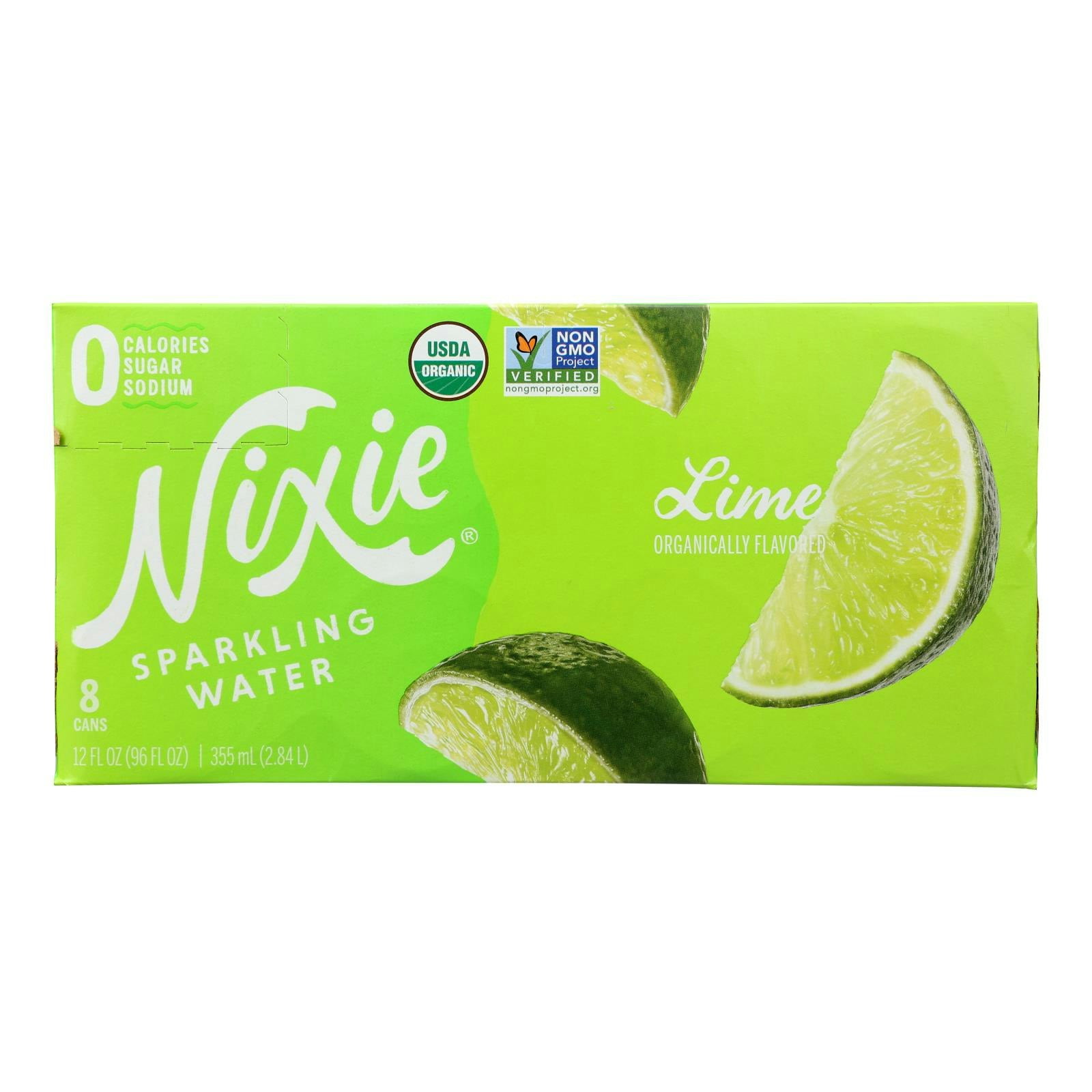 Nixie Sparkling Water Lime 8-Pack 96 fl oz (Pack Of 3)