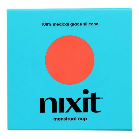 Nixit Menstrual Disc | Ultra-Soft Medical-Grade Silicone | Reusable | Holds 2x Period Cup or 6 Tampons | 12 Hour Protection | Light & Heavy Flow | Made in Canada | Menstrual Cup, Pad & Tampon