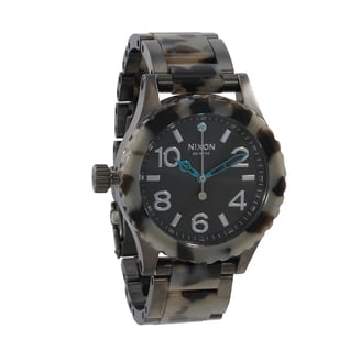 NWT Authentic Nixon 38-20 Lefty Quartz Black Dial Unisex Watch